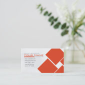 Animus - moderne Visitenkarte (Stehend Vorderseite)