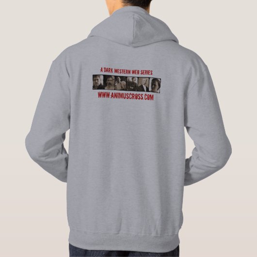 Animus-Querkleid Hoodie (Rückseite)