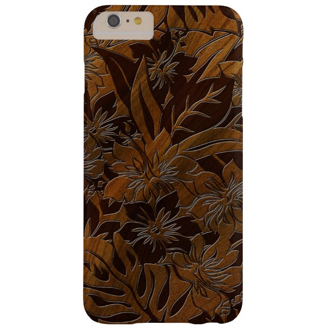Anini Beach Imitats Wood Hawaiian Case-Mate iPhone Hülle (Rückseite)