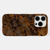 Anini Beach Imitats Wood Hawaiian Elm Case-Mate iPhone Hülle (Rückseite (Horizontal))