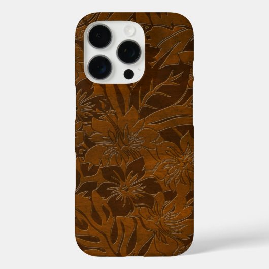 Anini Beach Imitats Wood Hawaiian Koa Case-Mate iPhone Hülle (Rückseite)