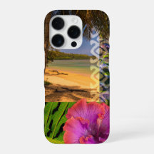 Anini-Strand, Kauai Hawaiian Collage
