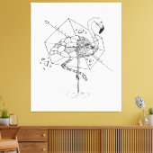 Aniometry Flamingo Gifts Lover | Flamingo Lovers Leinwanddruck (Insitu (Wohnzimmer))