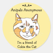 Anipals Anonymous Cokie Stickers (Vorderseite)
