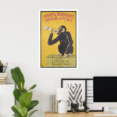 Anis Dessertlikör oder Anisette Vintage Poster (Heimbüro)