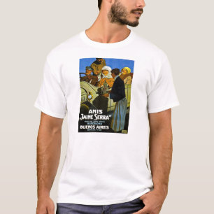 Anis Jaime Serra Buenos Aires - Vintage-Werbeanzei T-Shirt