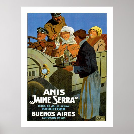 Anis "Jaime Serra" Poster (Vorne)