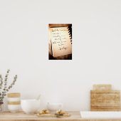 Anis Mojgani Zitat [Kunstdruckerei] Poster (Küche)