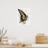 Anise Frack Butterfly Art Print Poster (Küche)