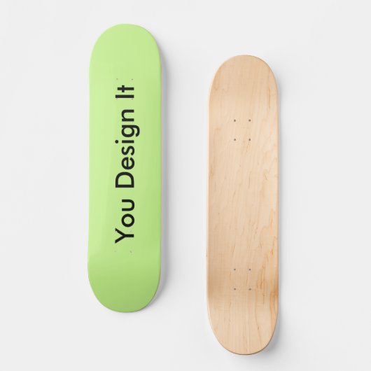 Anise Green Skateboard (Vorderseite)