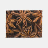 Anise Stars Fleecedecke (Vorderseite (Horizontal))