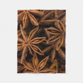Anise Stars Fleecedecke (Vorderseite)