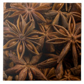 Anise Stars Fliese (Vorderseite)
