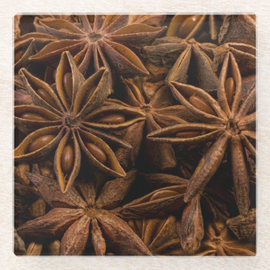 Anise Stars Glasuntersetzer (Vorderseite)