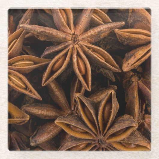 Anise Stars Glasuntersetzer (Vorderseite)