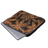 Anise Stars Laptopschutzhülle (Vorne Knopf)