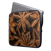 Anise Stars Laptopschutzhülle (Vorderseite Links)