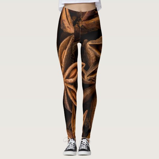 Anise Stars Leggings (Vorderseite)
