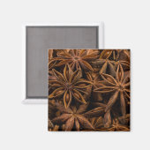 Anise Stars Magnet (Vorderseite/Rückseite)