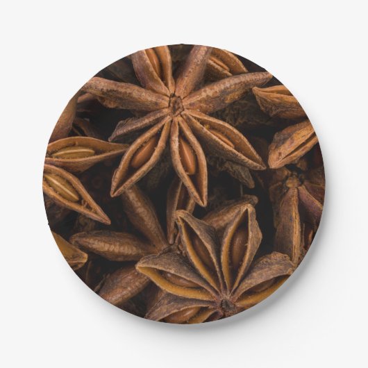 Anise Stars Pappteller (Vorderseite)