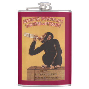 Anisetta Evangelisti Liquore DA Nachtisch Flachmann