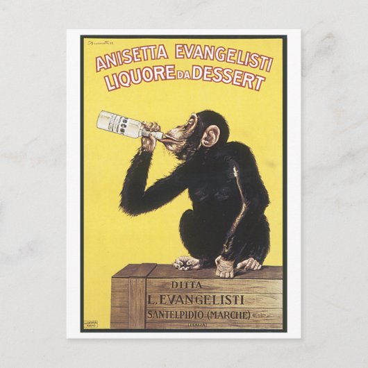 Anisetta Evangelisti Postkarte (Vorderseite)