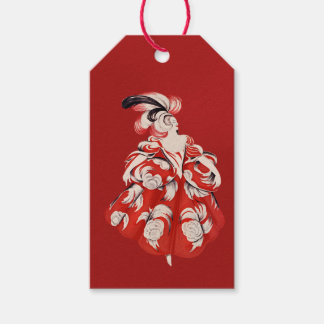 Anisette Red Gift Tags Geschenkanhänger