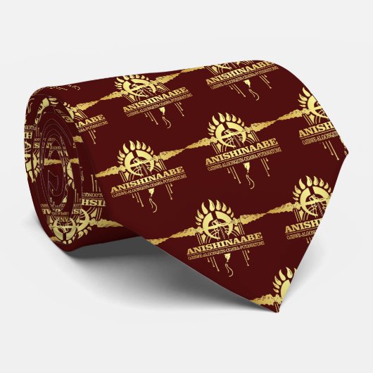 Anishinaabe 2o krawatte (Gerollt)