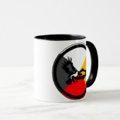 Anishinaabe Dodem Giniw Tasse (VorderseiteRechts)