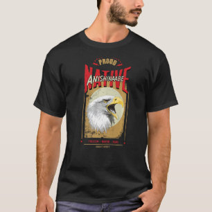 Anishinaabe Native American Eagle Spirit Vintag H T-Shirt