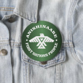 Anishinaabe (Ojibwe, Chippewa) Button (Beispiel)