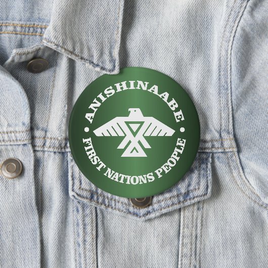 Anishinaabe (Ojibwe, Chippewa) Button (Beispiel)