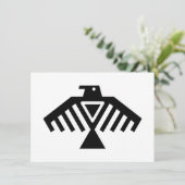 Anishinaabe-Rez-Party Einladung (Stehend Vorderseite)