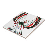 Anishinaabe Thunderbird Fliese (Seite)