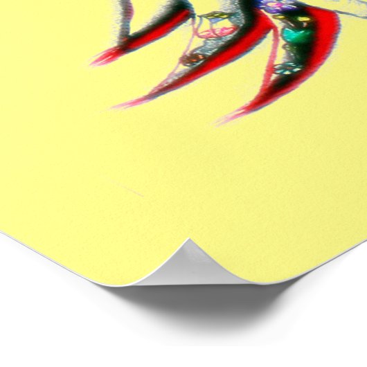 Anishinaabe Thunderbird Inspiration Poster (Ecke)