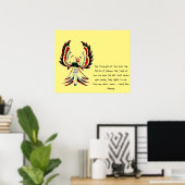Anishinaabe Thunderbird Inspiration Poster (Heimbüro)