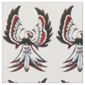 Anishinaabe Thunderbird Material Stoff (Nahaufnahme)