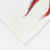 Anishinaabe Thunderbird Warm Cosy Fleece Blanket (Ecke)