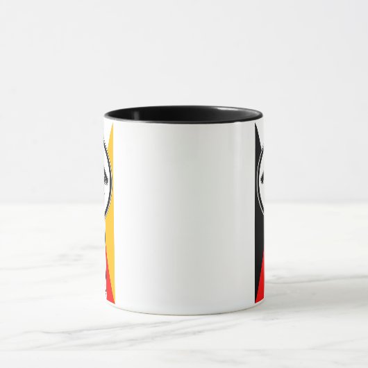 Anishinabek Dodem u. 4 Richtungs-Tasse Tasse (Zentrum)