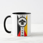 Anishinabek Dodem u. 4 Richtungs-Tasse Tasse (Links)
