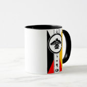 Anishinabek Dodem u. 4 Richtungs-Tasse Tasse (VorderseiteRechts)