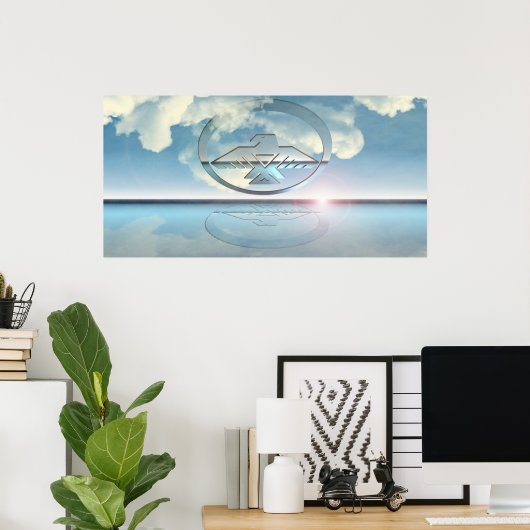 Anishinabek Morning V2 Poster (Heimbüro)