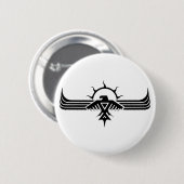 Anishinabek Thunderbird V3 Knopf Button (Vorne & Hinten)
