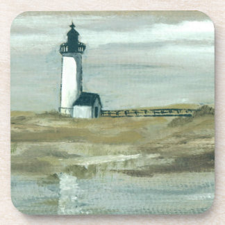 Anisquam Lighthouse Malerei Getränkeuntersetzer