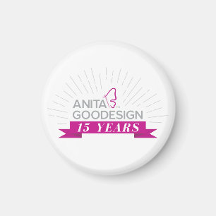 Anita 15. Jahrestags-Magnet Magnet