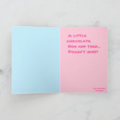 Anita Bunny "Funny" Card Vertikal Alle Größen Karte (Innenseite)