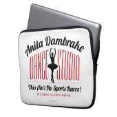 Anita Dambremse Dance Studio Laptopschutzhülle (Vorderseite Links)