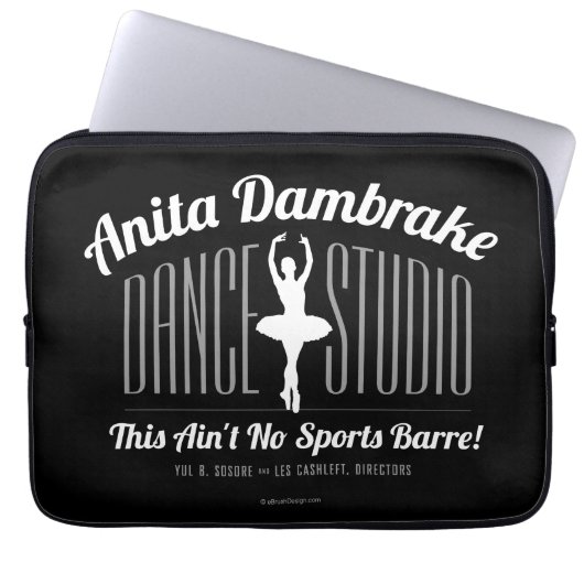 Anita Dambremse Dance Studio Laptopschutzhülle (Vorderseite)