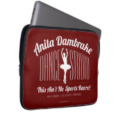Anita Dambremse Dance Studio Laptopschutzhülle (Vorne Rechts)