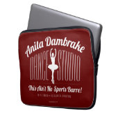 Anita Dambremse Dance Studio Laptopschutzhülle (Vorderseite Links)